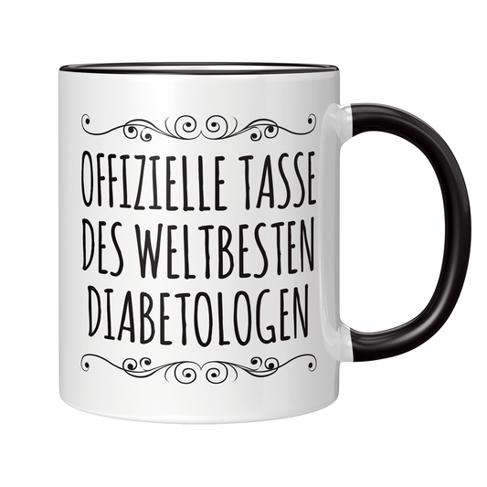 Diabetologe Tasse - Weltbester Diabetologe (Diabetologie, Diabetologin, Geschenk)