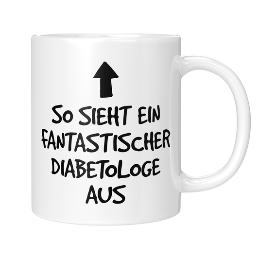 CupHaven® Diabetologie Tasse - Fantastischer Diabetologe - Geschenk für Diabetologen und Diabetologinnen