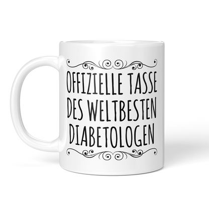 CupHaven® Diabetologie Tasse - Weltbester Diabetologe - Geschenk für Diabetologen und Diabetologinnen