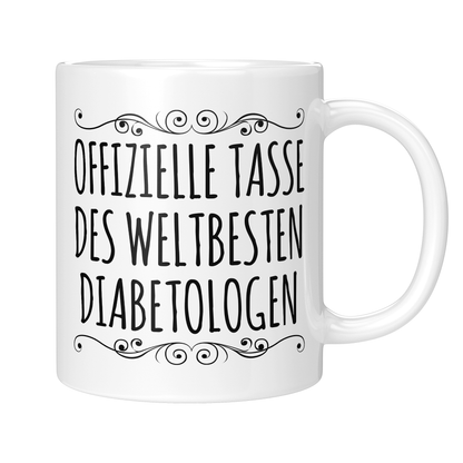 CupHaven® Diabetologie Tasse - Weltbester Diabetologe - Geschenk für Diabetologen und Diabetologinnen