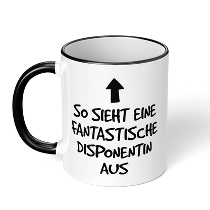 CupHaven® Disponent Tasse - Fantastische Disponentin - Geschenk für Disponenten und Disponentinnen