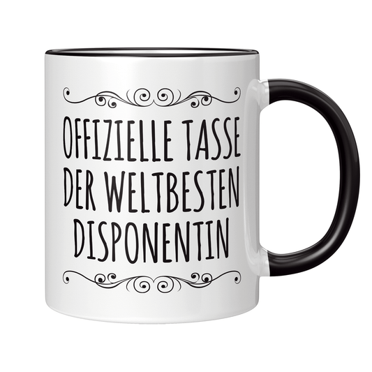 Disponent Tasse - Weltbeste Disponentin (Disposition, Geschenk)