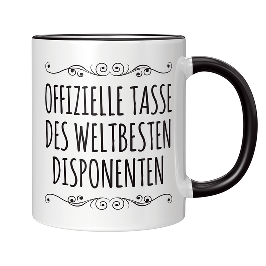 Disponent Tasse - Weltbester Disponent (Disponentin, Disposition, Geschenk)