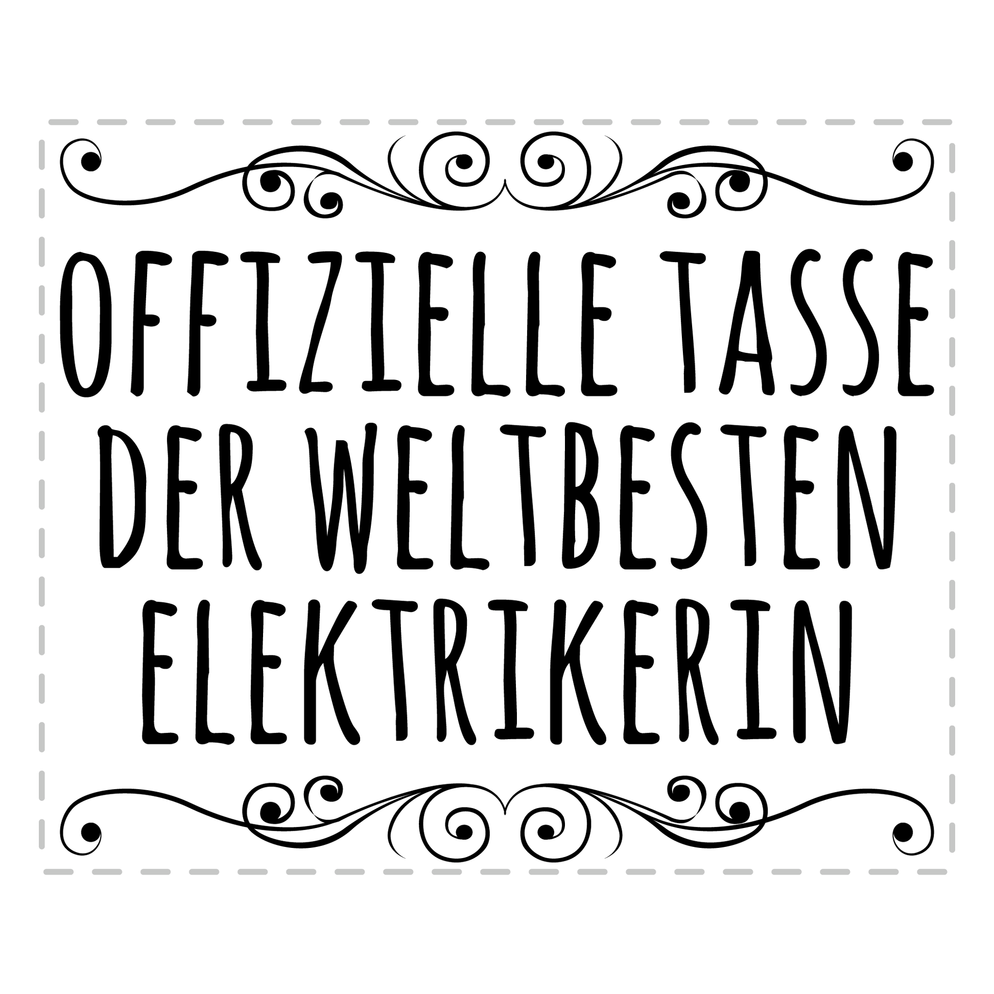 Elektriker Tasse Weltbeste Elektrikerin