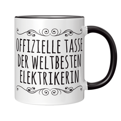 Elektriker Tasse Weltbeste Elektrikerin