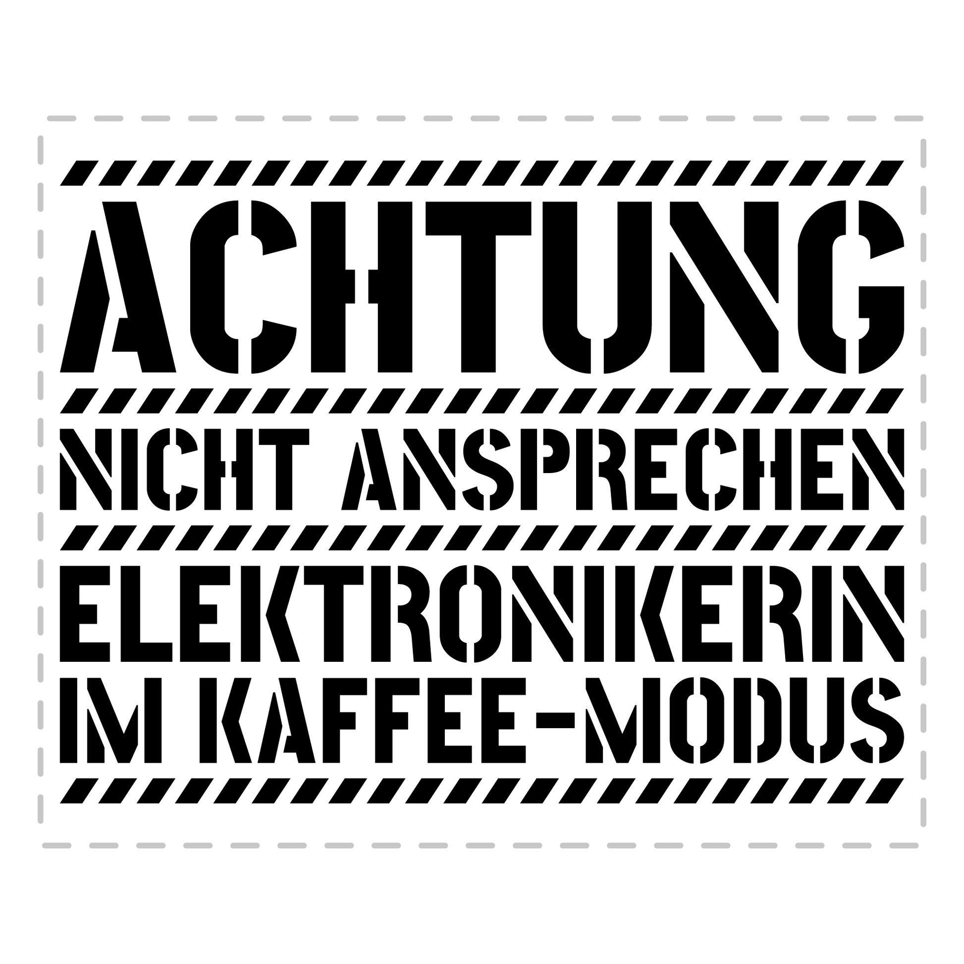 Elektroniker Tasse - Elektronikerin im Kaffee-Modus (Geschenk)
