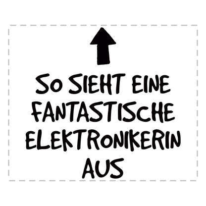 Elektroniker Tasse - Fantastische Elektronikerin (Geschenk)