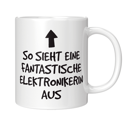 Elektroniker Tasse - Fantastische Elektronikerin (Geschenk)