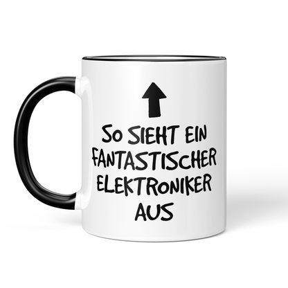 CupHaven® Elektroniker Tasse - Fantastischer Elektroniker - Geschenk für Elektroniker und Elektronikerinnen