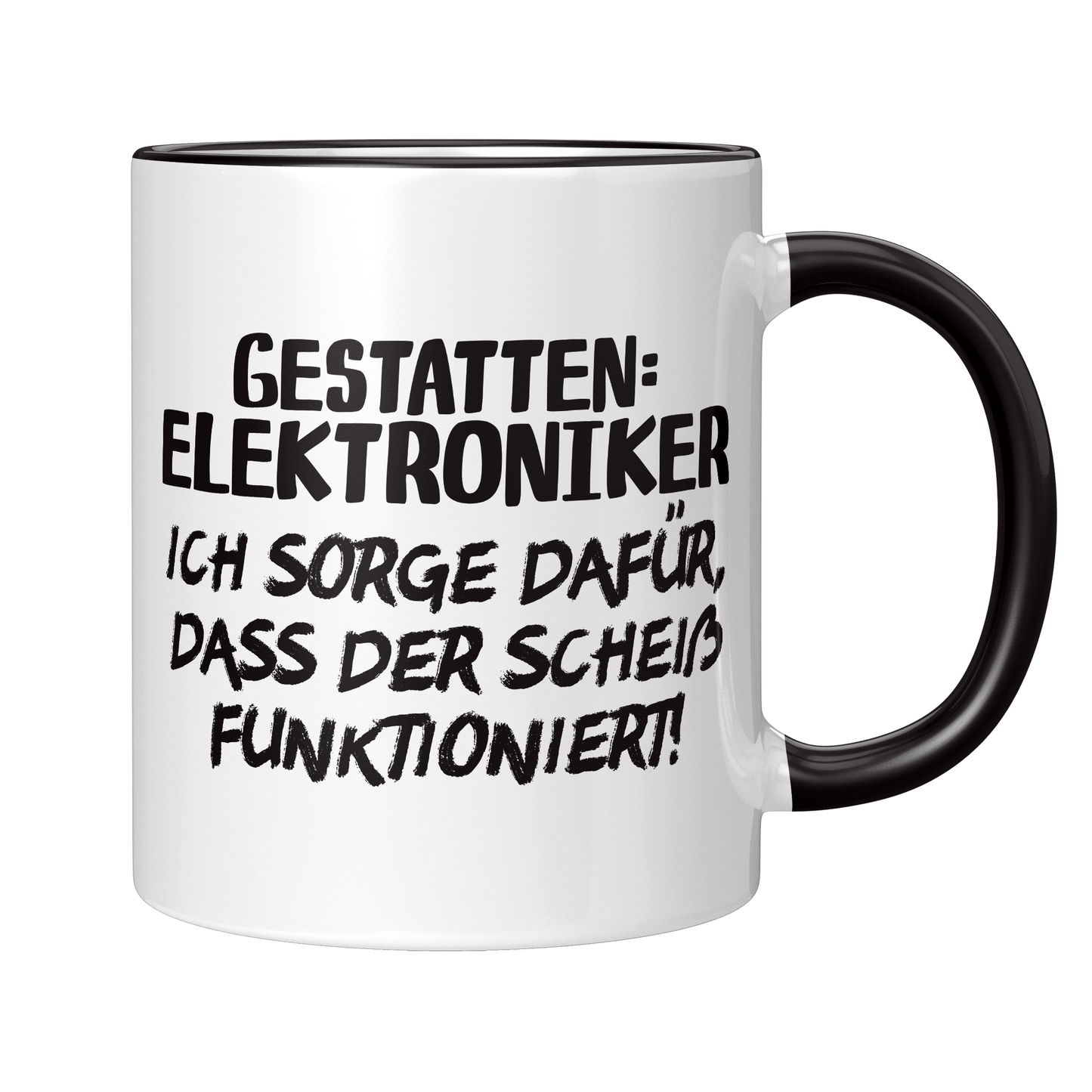 Elektroniker Tasse - Gestatten: Elektroniker (Elektronikerin, Geschenk)