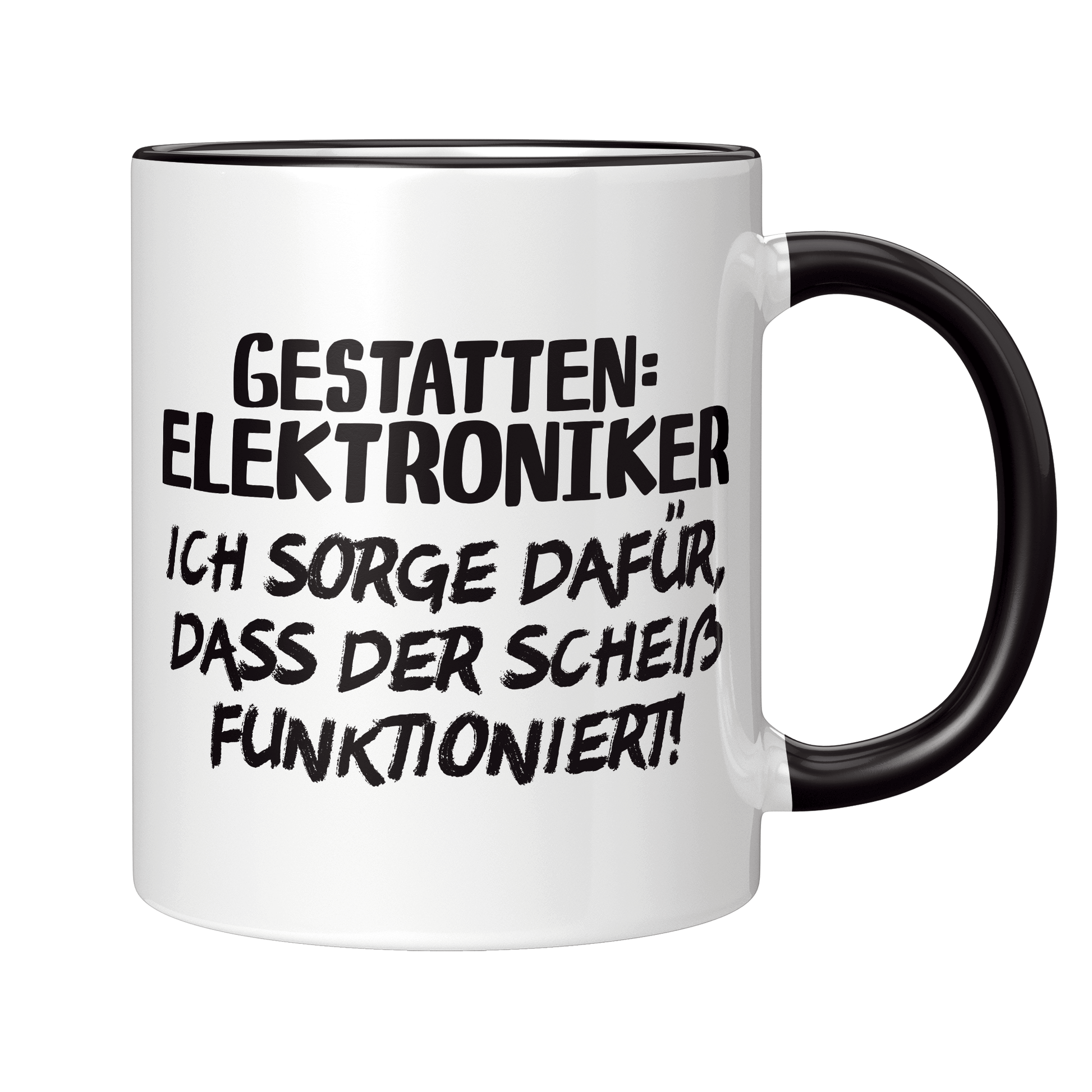 Elektroniker Tasse - Gestatten: Elektroniker (Elektronikerin, Geschenk)