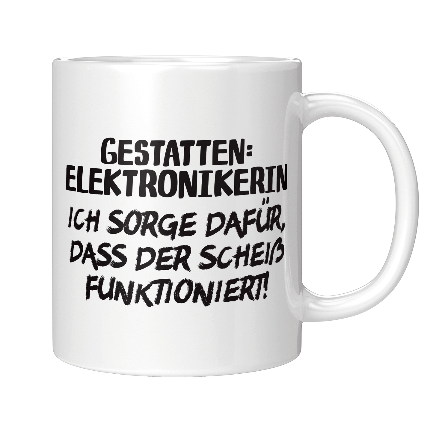 Elektroniker Tasse - Gestatten: Elektronikerin (Geschenk)