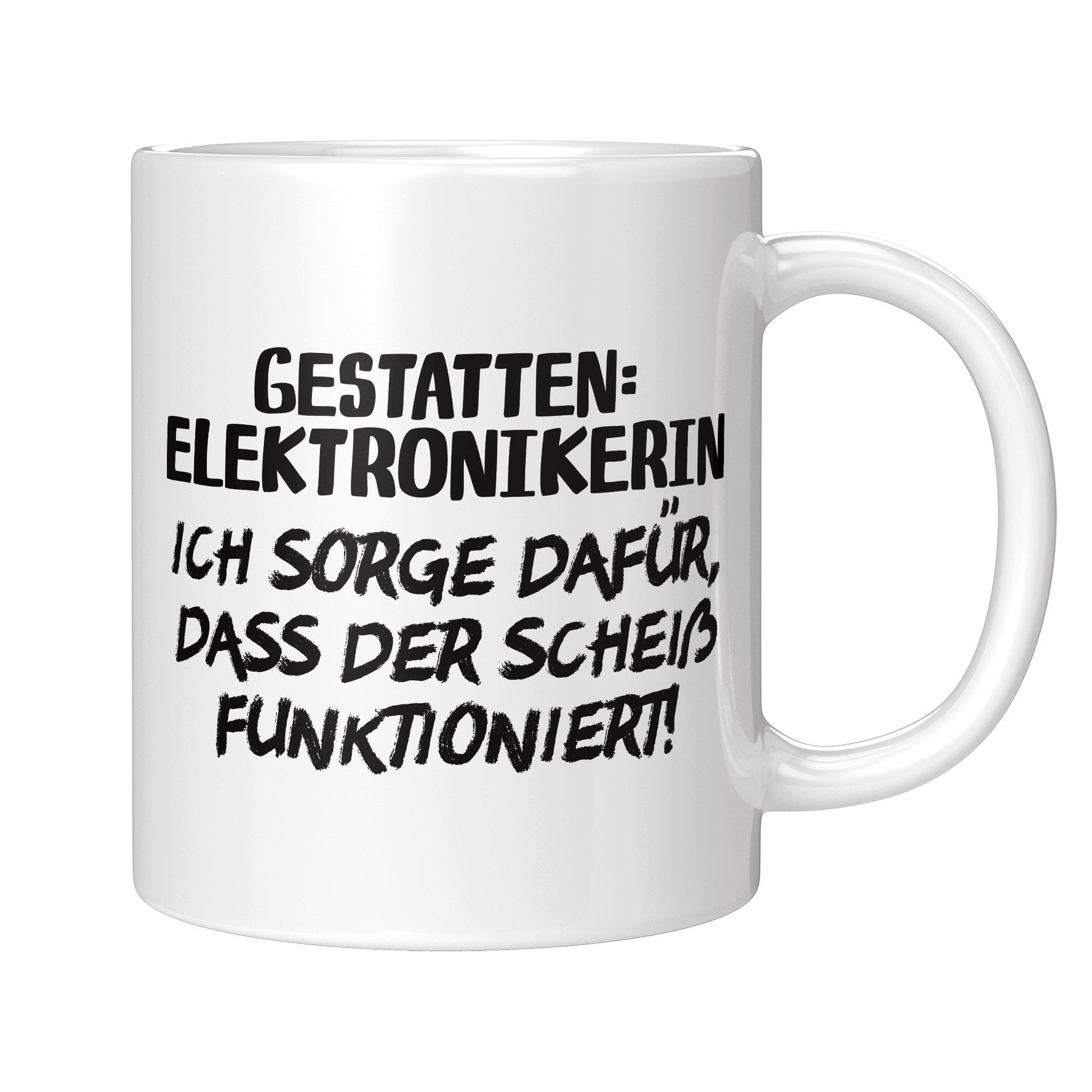 Elektroniker Tasse - Gestatten: Elektronikerin (Geschenk)