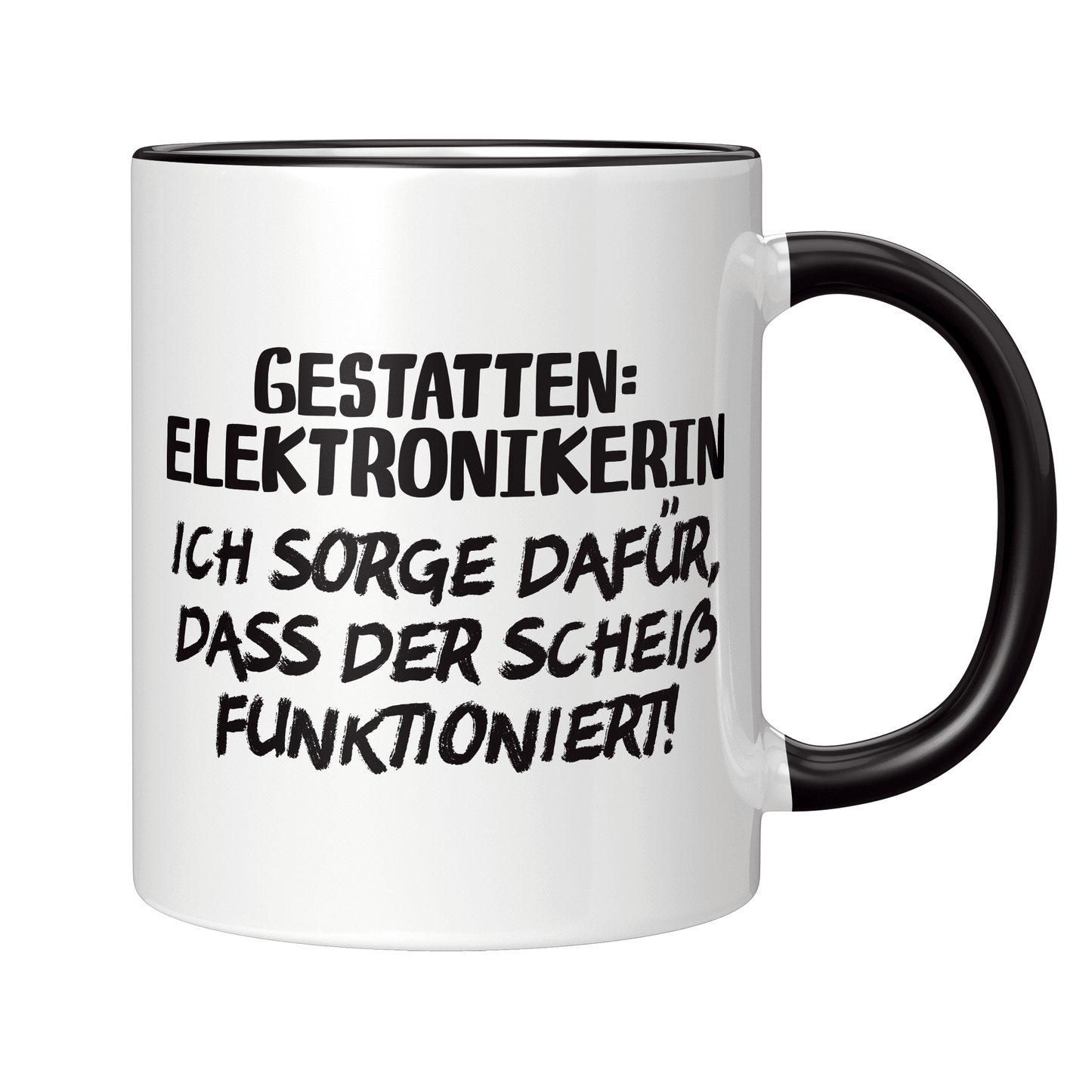 Elektroniker Tasse - Gestatten: Elektronikerin (Geschenk)