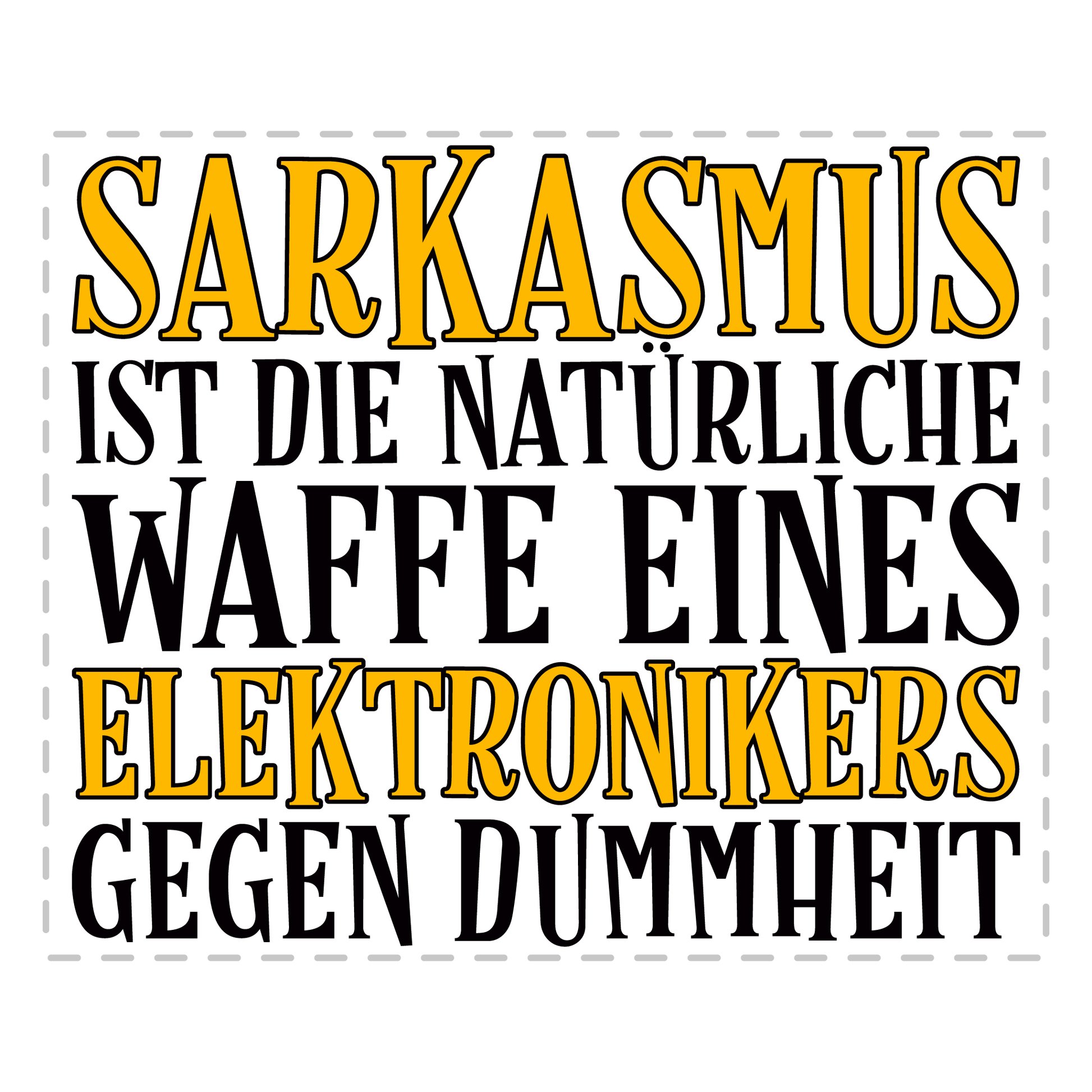 Elektroniker Tasse - Sarkasmus eines Elektronikers (Elektronikerin, Geschenk)