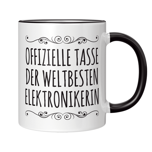 Elektroniker Tasse - Weltbeste Elektronikerin (Geschenk)
