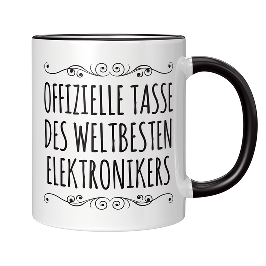 Elektroniker Tasse - Weltbester Elektroniker (Elektronikerin, Geschenk)