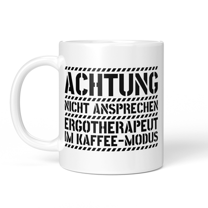 CupHaven® Ergotherapie Tasse - Ergotherapeut im Kaffee-Modus - Geschenk für Ergotherapeuten und Ergotherapeutinnen
