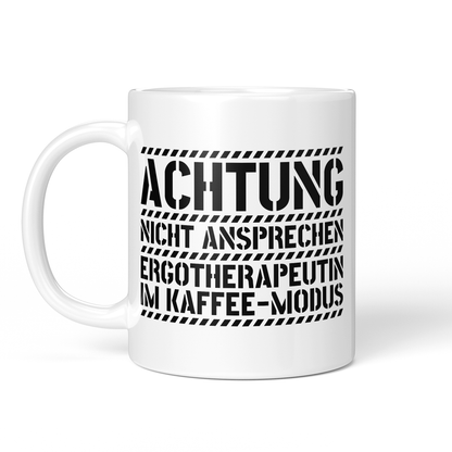 CupHaven® Ergotherapie Tasse - Ergotherapeutin im Kaffee-Modus - Geschenk für Ergotherapeuten und Ergotherapeutinnen