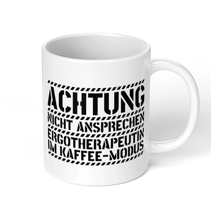 CupHaven® Ergotherapie Tasse - Ergotherapeutin im Kaffee-Modus - Geschenk für Ergotherapeuten und Ergotherapeutinnen