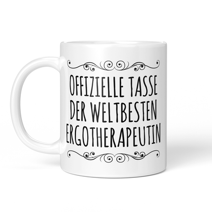 CupHaven® Ergotherapie Tasse - Weltbeste Ergotherapeutin - Geschenk für Ergotherapeuten und Ergotherapeutinnen