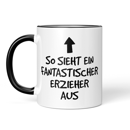 CupHaven® Erzieher Tasse - Fantastischer Erzieher - Geschenk für Erzieher und Erzieherinnen