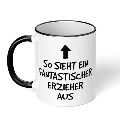 CupHaven® Erzieher Tasse - Fantastischer Erzieher - Geschenk für Erzieher und Erzieherinnen