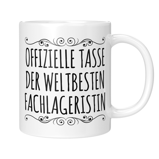 CupHaven® Fachlagerist Tasse - Weltbeste Fachlageristin - Geschenk für Fachlageristen und Fachlageristinnen
