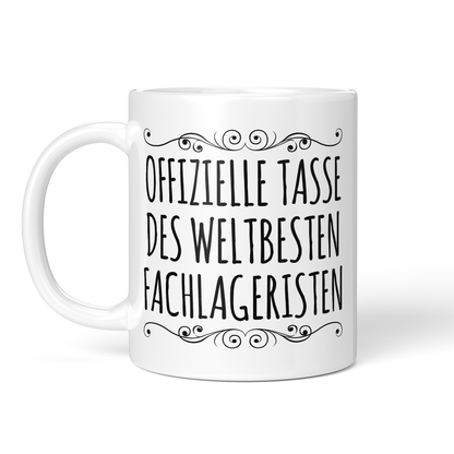 CupHaven® Fachlagerist Tasse - Weltbester Fachlagerist - Geschenk für Fachlageristen und Fachlageristinnen