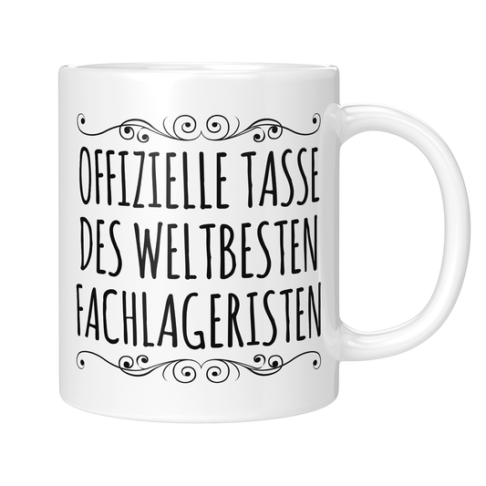 CupHaven® Fachlagerist Tasse - Weltbester Fachlagerist - Geschenk für Fachlageristen und Fachlageristinnen