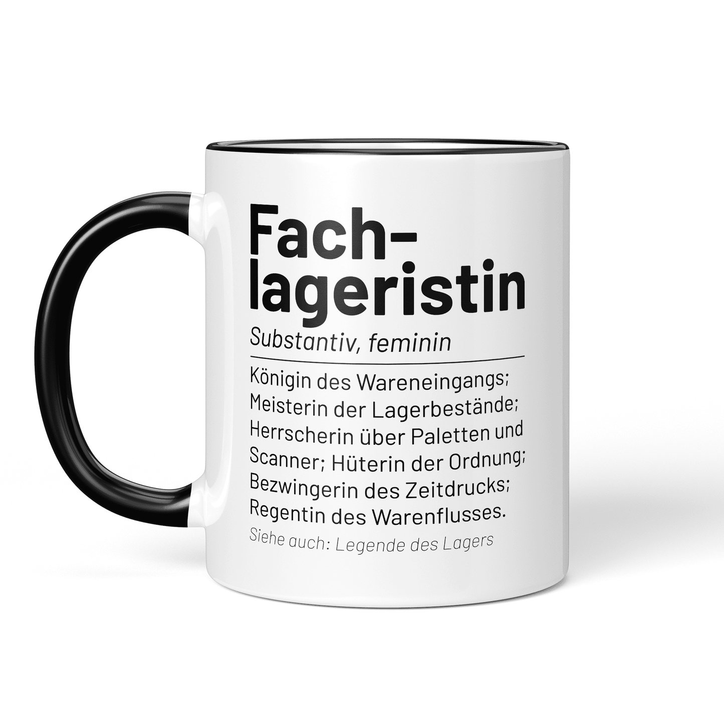 CupHaven® Fachlagerist Tasse - Wörterbuch "Fachlageristin" - Geschenk für Fachlageristen und Fachlageristinnen