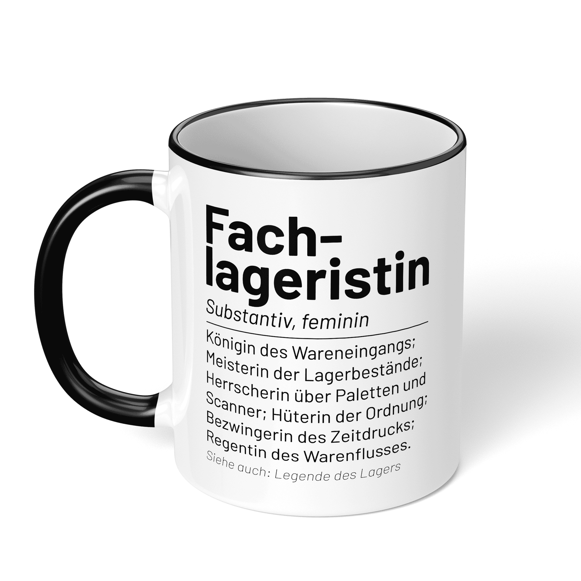 CupHaven® Fachlagerist Tasse - Wörterbuch "Fachlageristin" - Geschenk für Fachlageristen und Fachlageristinnen