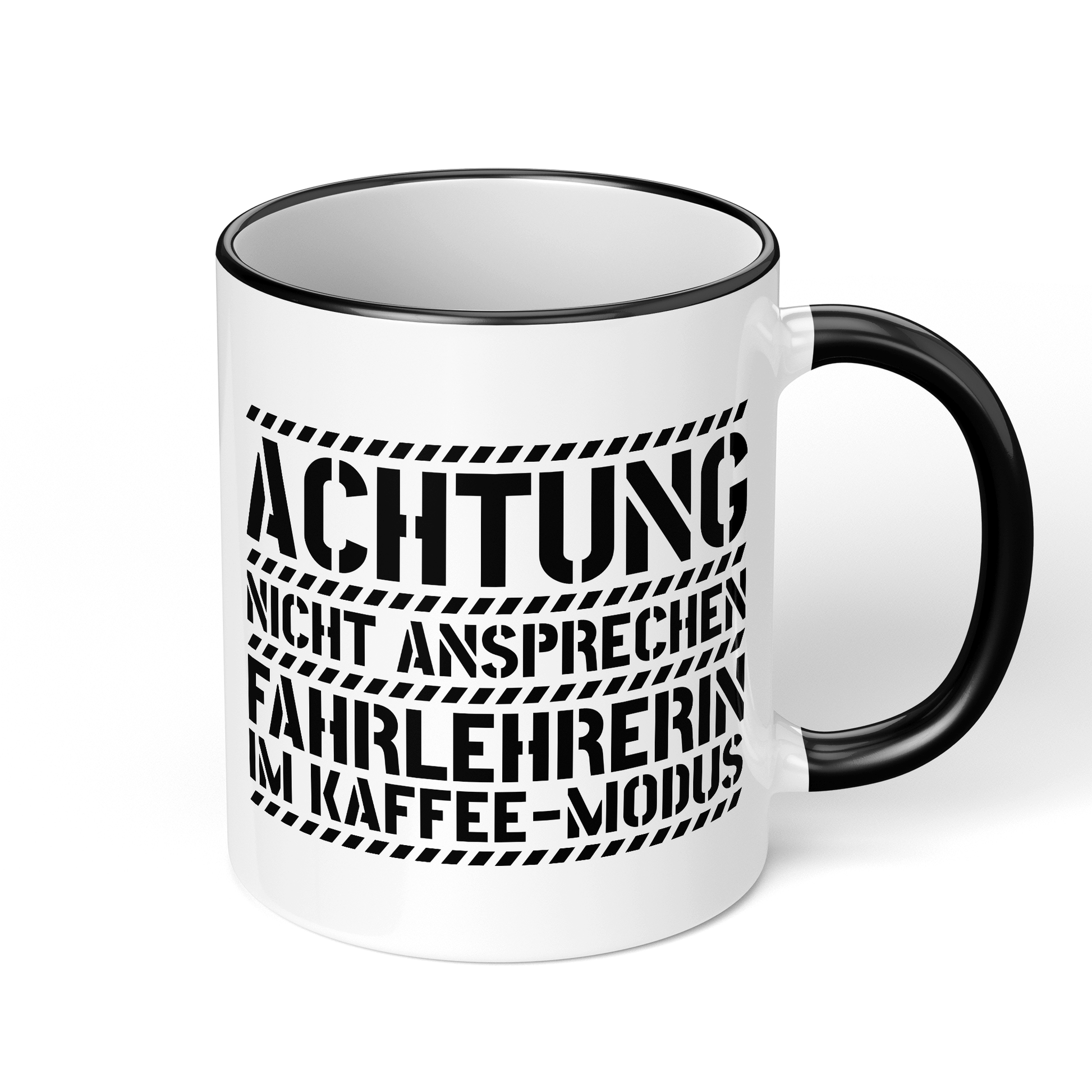 CupHaven® Fahrlehrer Tasse - Fahrlehrerin im Kaffee-Modus - Geschenk für Fahrlehrer und Fahrlehrerinnen