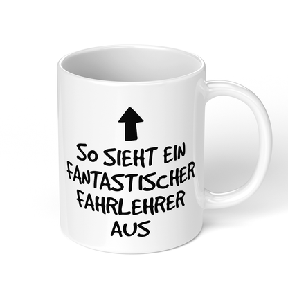 CupHaven® Fahrlehrer Tasse - Fantastischer Fahrlehrer - Geschenk für Fahrlehrer und Fahrlehrerinnen