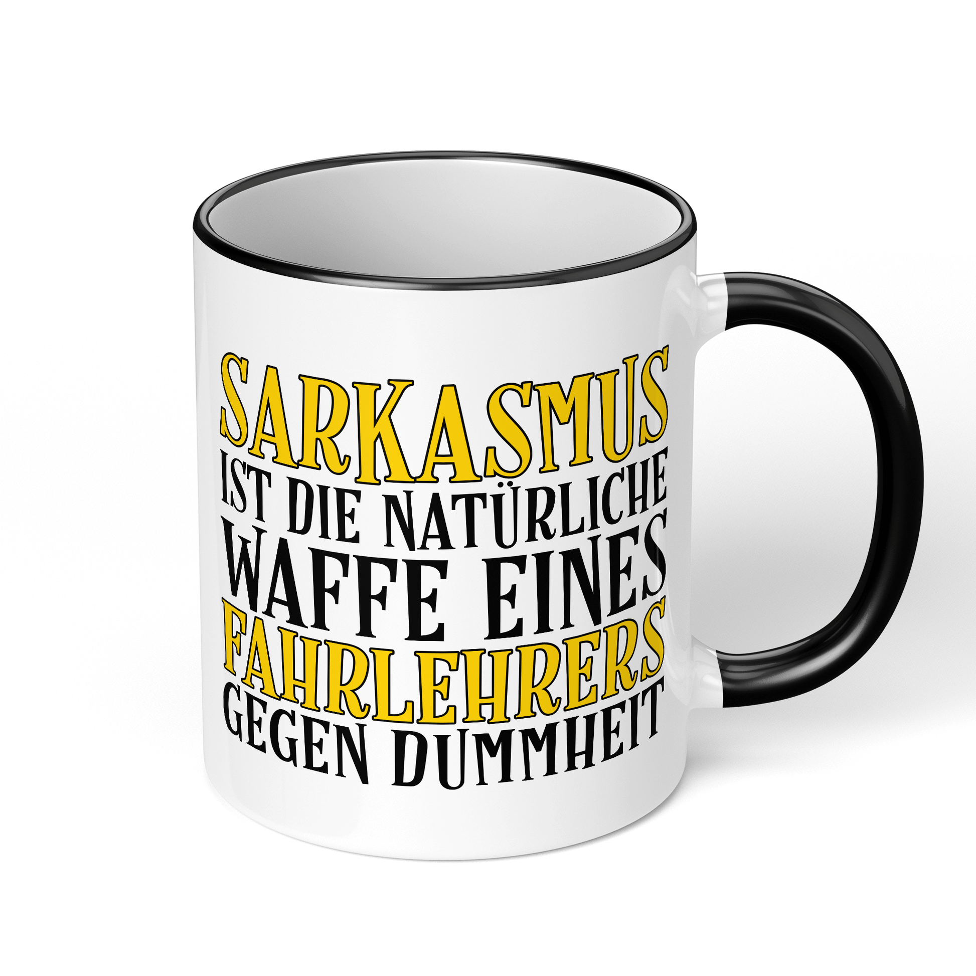 CupHaven® Fahrlehrer Tasse - Sarkasmus eines Fahrlehrers - Geschenk für Fahrlehrer und Fahrlehrerinnen