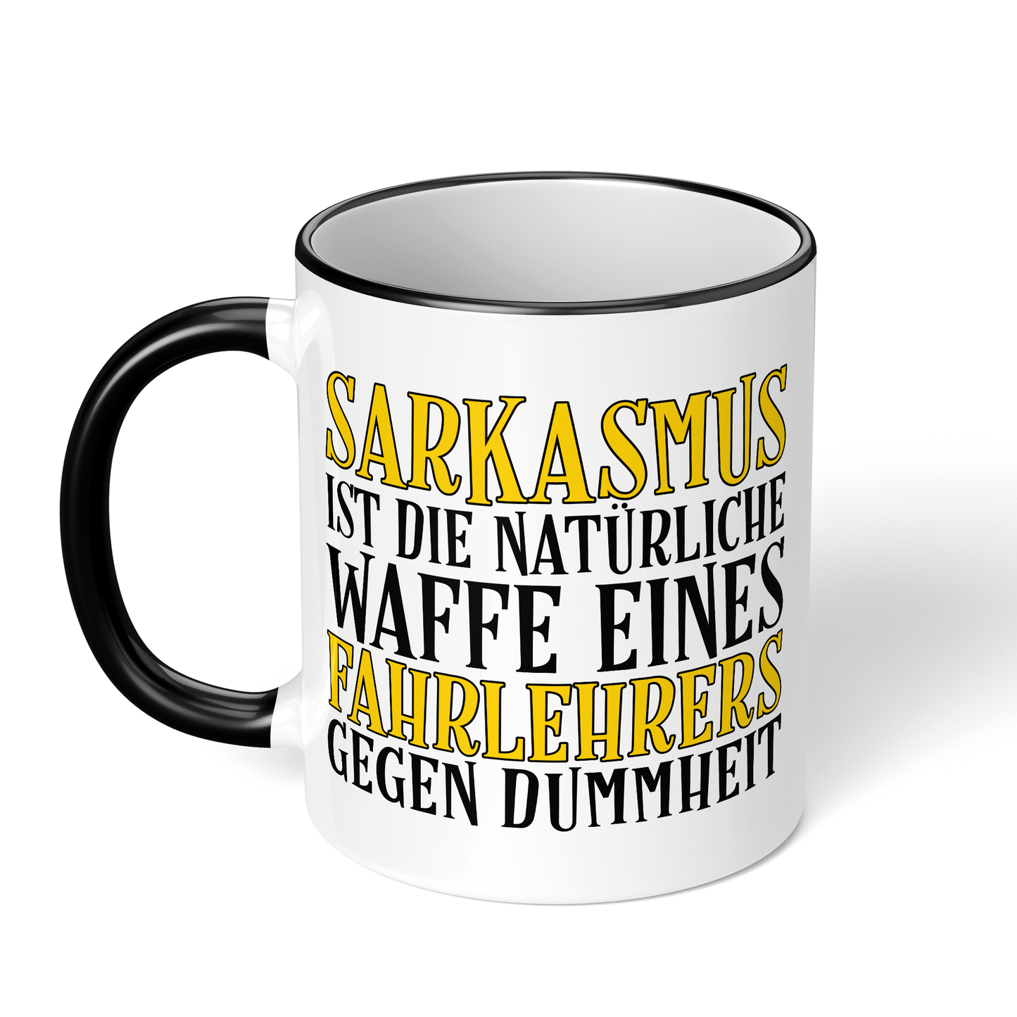 CupHaven® Fahrlehrer Tasse - Sarkasmus eines Fahrlehrers - Geschenk für Fahrlehrer und Fahrlehrerinnen