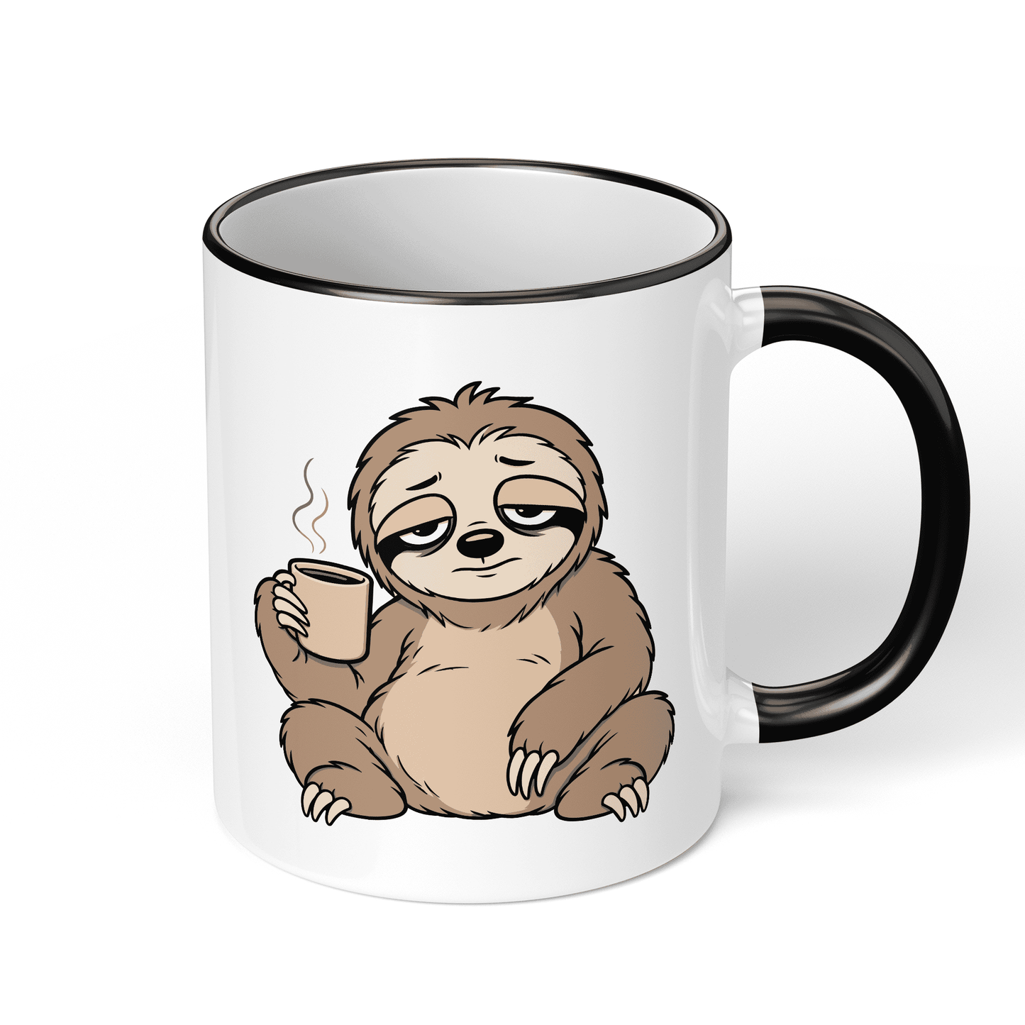 CupHaven® Faultier Tasse - Übermüdetes Faultier - Geschenk für Faultier-Liebhaber
