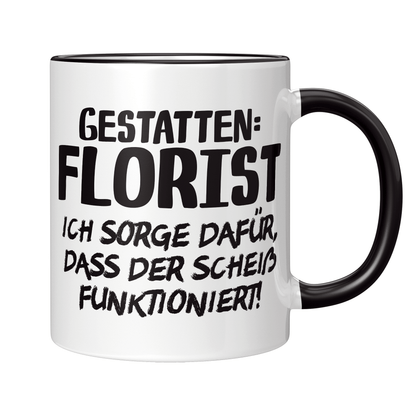 Florist Tasse Gestatten: Florist