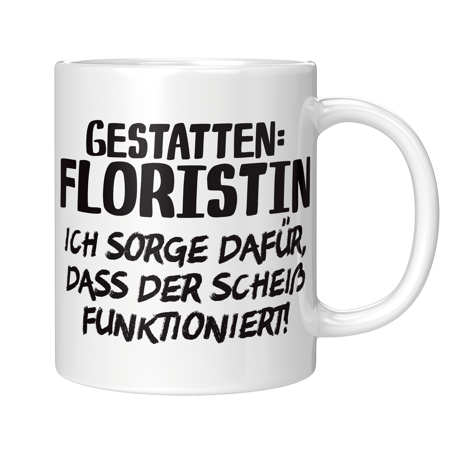 Florist Tasse Gestatten: Floristin