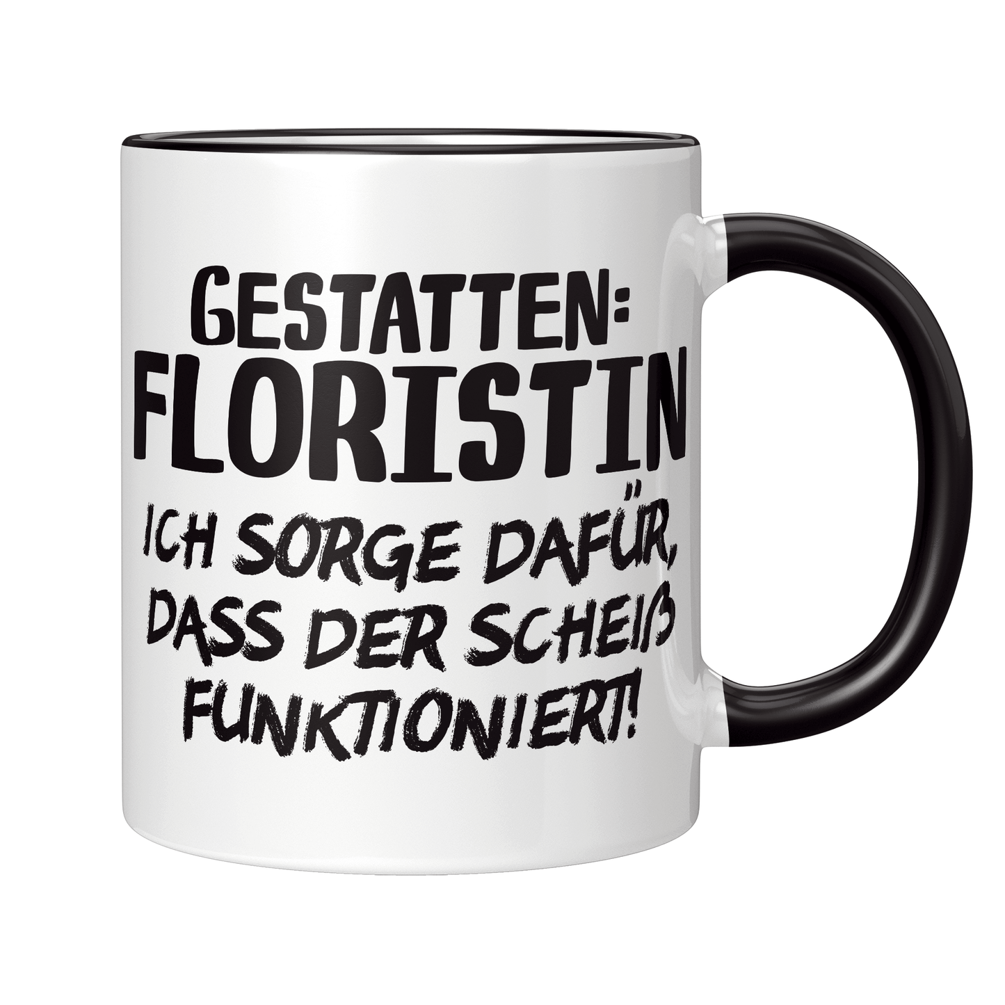 Florist Tasse Gestatten: Floristin