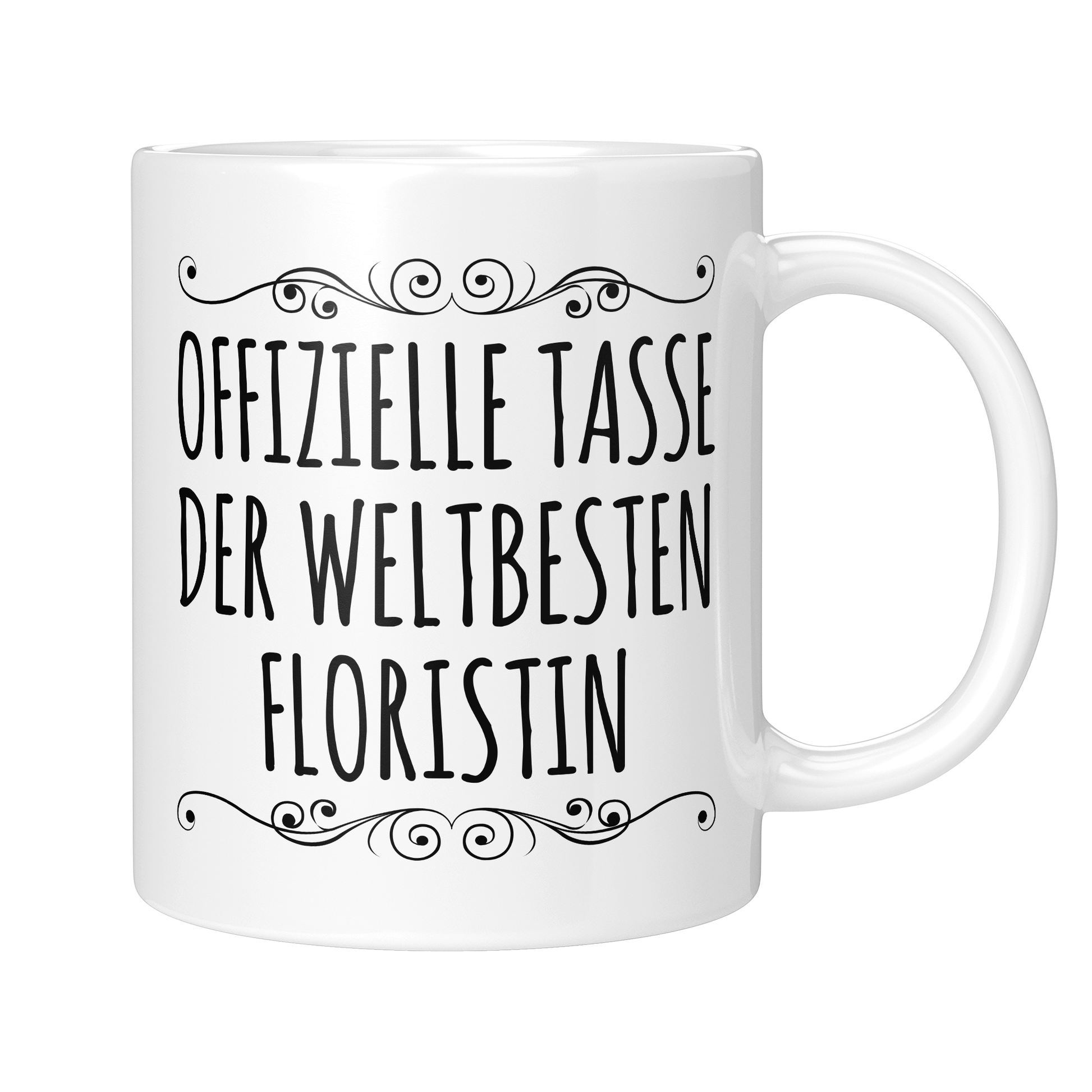 CupHaven® Floristin Tasse - Weltbeste Floristin - Geschenk für Floristinnen und Blumenverkäuferinnen