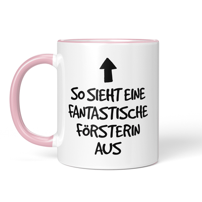 CupHaven® Förster Tasse - Fantastische Försterin - Geschenk für Försterinnen