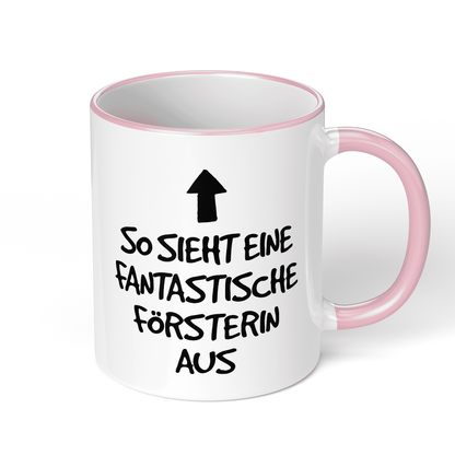 CupHaven® Förster Tasse - Fantastische Försterin - Geschenk für Försterinnen