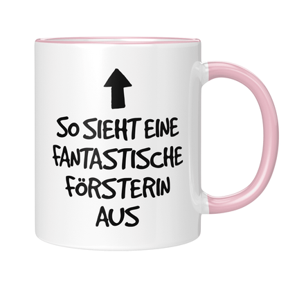CupHaven® Förster Tasse - Fantastische Försterin - Geschenk für Försterinnen