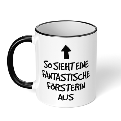 CupHaven® Förster Tasse - Fantastische Försterin - Geschenk für Försterinnen