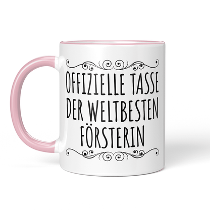 CupHaven® Förster Tasse - Weltbeste Försterin - Geschenk für Försterinnen