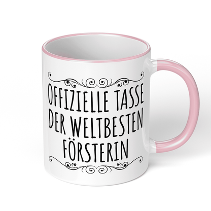 CupHaven® Förster Tasse - Weltbeste Försterin - Geschenk für Försterinnen