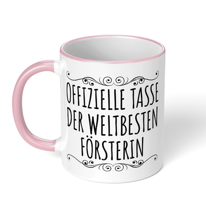 CupHaven® Förster Tasse - Weltbeste Försterin - Geschenk für Försterinnen