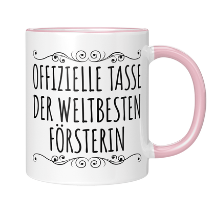 CupHaven® Förster Tasse - Weltbeste Försterin - Geschenk für Försterinnen