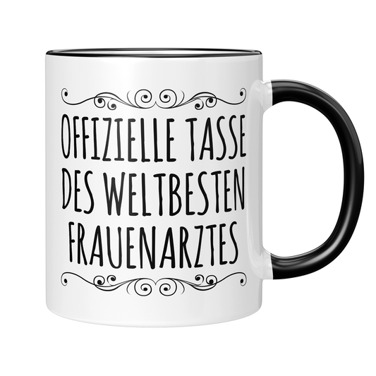 CupHaven® Frauenarzt Tasse - Weltbester Frauenarzt - Geschenk für Frauenärzte, Gynäkologen und die Gynäkologie